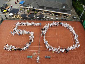 Tennisvereniging Rijnhuyse ruim 50 jaar